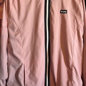 Pink victoria secret windbreaker